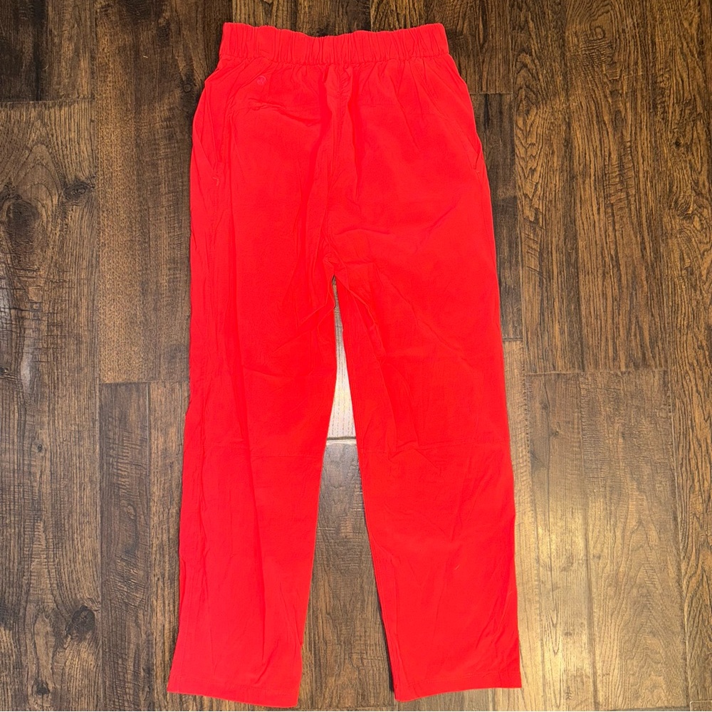 Red Lululemon Cargo Pants